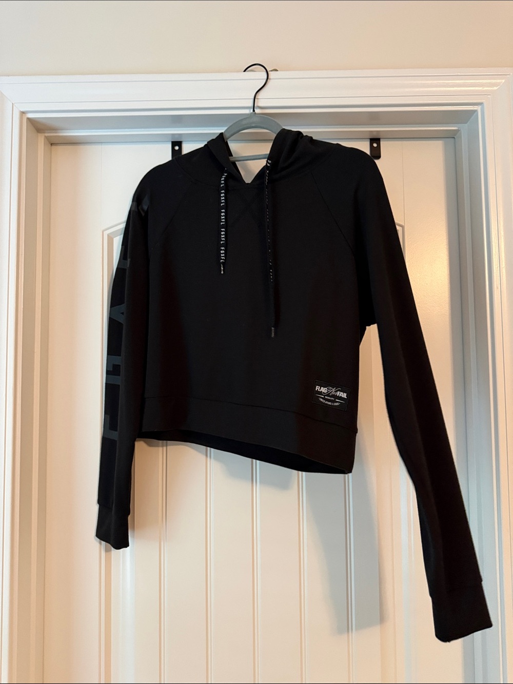 Flag Nor Fail Women's Cropped Hoodie